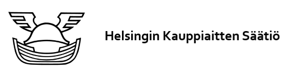 Helsingin Kauppiaitten Säätiö logo. Linkki vie säätiön kotisivulle